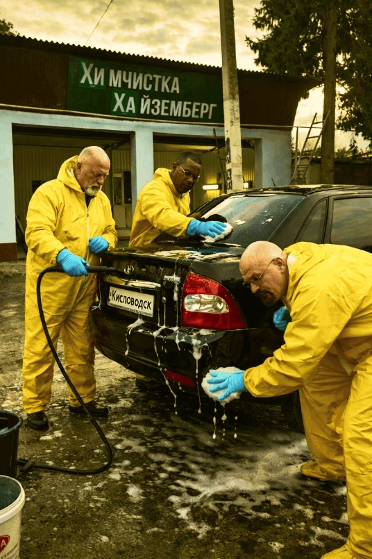 Автохимчистка Хайземберг Кисловодск - процесс химчистки салона автомобиля